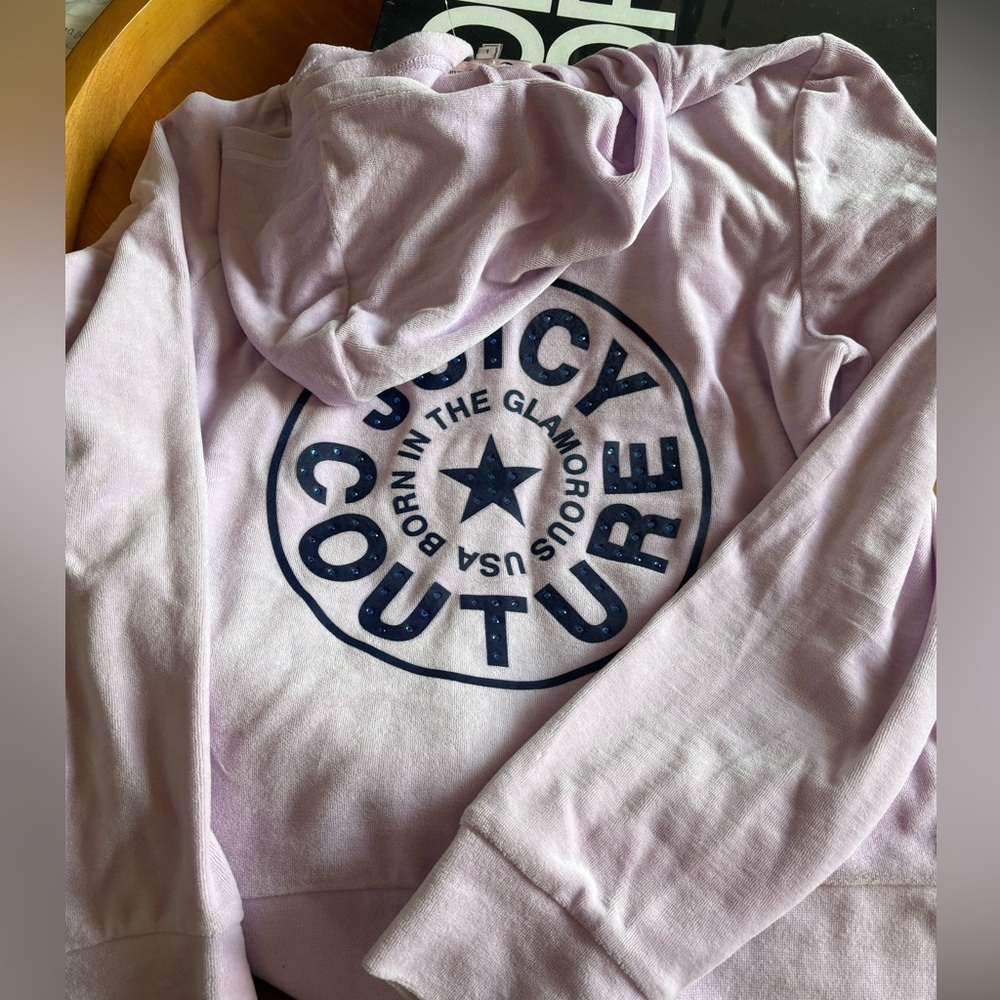Light purple Juicy couture Zipup jacket